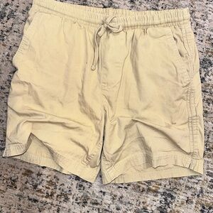 No Boundaries Casual Beige Drawstring Shorts